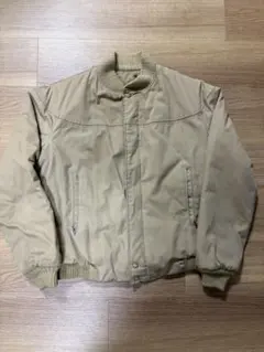 70's Varsity ダービージャケット　カップショルダー　中綿入り　総柄のサムネイル