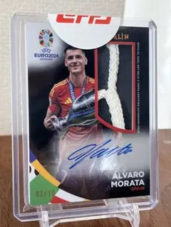 モラタ 10シリ ユーロ決勝戦ゴールネット 未開封 Topps Merlin