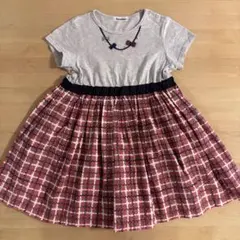 ファミリア　半袖ワンピース 120