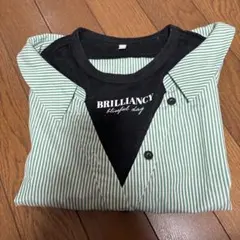 女の子　サイズ140 半袖　重ね着風Tシャツ・レイヤード風