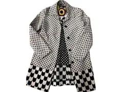 Desigual デシグアル ドット柄コート