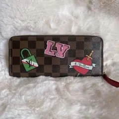 ルイヴィトン ダミエ　ポルトフォイユ クレマンス　LVストーリーズ 財布