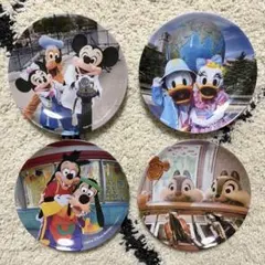 ディズニーリゾート ミニプレート 4枚セット