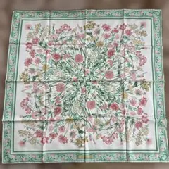 ジムトンプソン　花柄のスカーフ　シルク100% 未使用