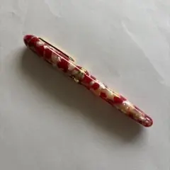 中古　プラチナ万年筆 キンギョ　セルロイド　14K Mニブ　＃3776金魚柄 中古 プラチナ万年筆 キンギョ セルロイド 14K Mニブ ＃3776金魚