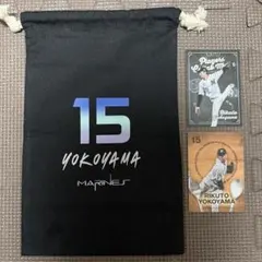 千葉ロッテマリーンズ 横山陸人 巾着 カードセット