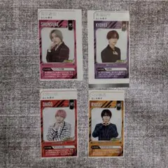 ザテレビジョン　アイドルPOWERカード　4枚