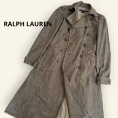 ラルフローレン RALPH LAUREN ヴィンテージ加工 ロングコート S