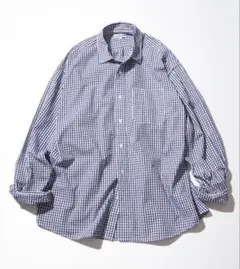 CAHLUMN/カウラム 超美品 マガジンポケット オープンカラーシャツ