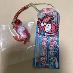 (47)ご当地キティ　根付けストラップ　三重限定　伊勢えび