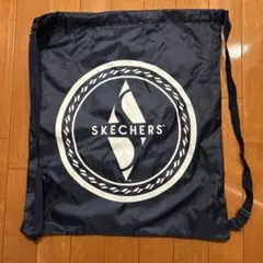 SKECHERS ナイロンショッピングバッグ ネイビーのサムネイル