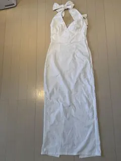 ZARA ホワイトキャミワンピース XS