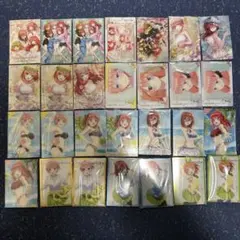 五等分の花嫁 ウエハースカード まとめ売り
