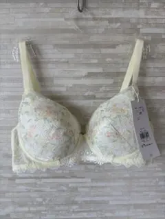 C80」トリンプ プレミアム レッドレーベル クチナシの花 ブラジャー