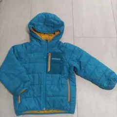 mont-bell ダウン 青黄リバーシブル