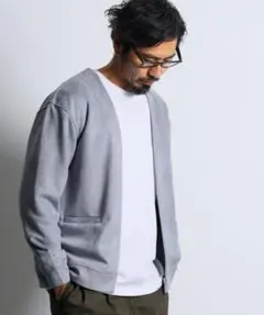 The DUFFER of ST.GEORGE フェイクスウェード カーディガンのサムネイル