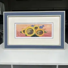 人気作品】 平凡&陳淑芬 版画 ジクレー 秋意閑閑 恋文 2点セット 証明