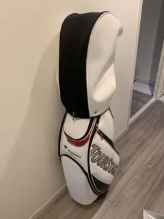 ビックバス　TOURSTAGE キャディバッグ ホワイト/ブラック ツアーステージキャディバッグ ホワイト/ブラック - メルカリ