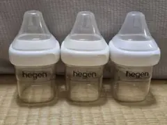 Hegen （ヘゲン）哺乳瓶150ml 3本セット 乳首無し