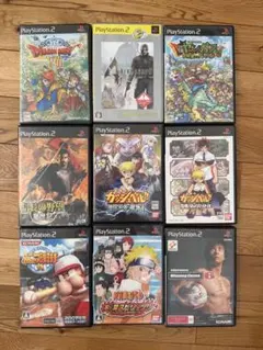 【PS2】ドラゴンクエストVIII バイオ4 他 ソフト9本まとめ売り