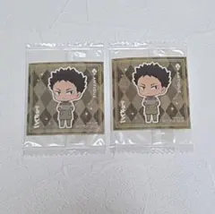 ハイキュー　シュガーラスク　シール　岩泉一　2枚セット