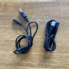 USB Type-A to Micro USB Bケーブル　2個セット