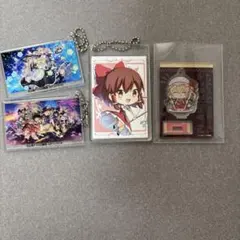 東方Project アクリルキーホルダー 4点セットのサムネイル