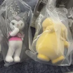 サンリオキャラクターズ　ミニチュアチャーム　ライブ　クロミ　ポムポムプリン