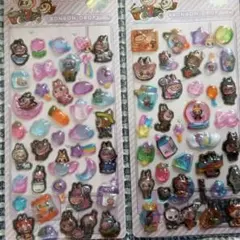 ウォーターボンボンドロップシール　2枚セット