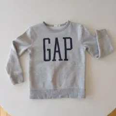美品！GAP グレー トレーナー裏起毛 サイズ120 (S)