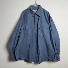 621 Cabela's Chamois Shirt XL Tall Blue