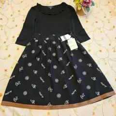 エムズグレイシー♡スカート 38 　カメリア　リボン　ロゴ刺繍