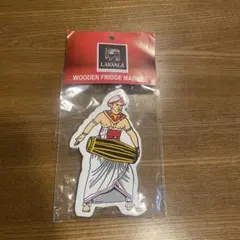 新品未使用未開封　木製マグネット　スリランカ