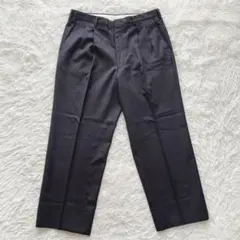 DAKS ダックス 2タックスラックス　ウール100% グレー　ビジネス　定番