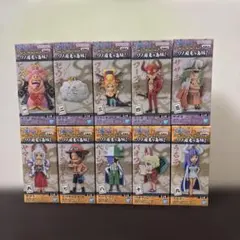 ワールドコレクタブルフィギュア ワノ国 鬼ヶ島編1.2 フルコンプセット