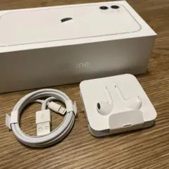 Apple純正 iPhone Lightningケーブル&イヤホン&ステッカー