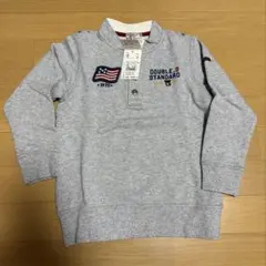 値下げ　新品　Ｂ品 ミキハウス　ダブルビー トレーナーsize120