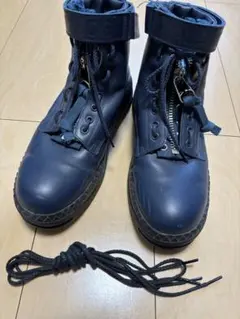 UNDERCOVER scab期 ハイカットスニーカー サイズS UNDERCOVER SCAB期 瘡蓋 ハイカット スニーカー ツギハギ S