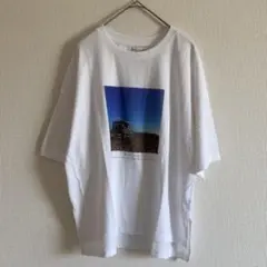 【新品】アースミュージック&エコロジー ロゴTシャツ ホワイト フリーサイズ