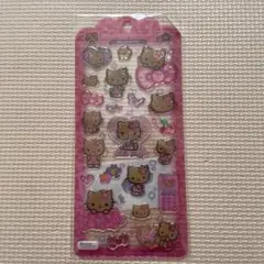 日焼けハローキティ ドロップジュエリーシール