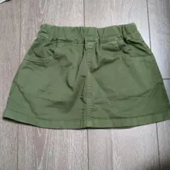 オリーブグリーン スカート
