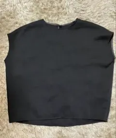 AMERICAN HOLIC ブラック ノースリーブ シャツ