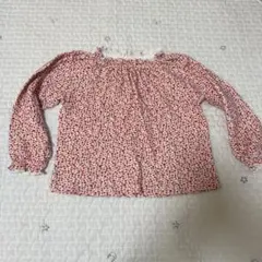 familiar 花柄フリル袖 110サイズ