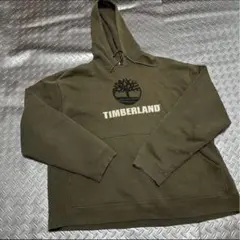timberland ティンバーランド　パーカー　フーディ　カーキ　刺繍　古着のサムネイル