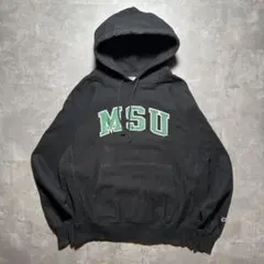 00s チャンピオン　カレッジブラックパーカー 2XLサイズ ヴィンテージ