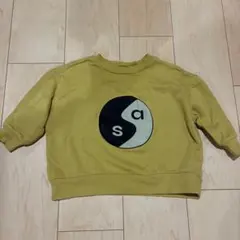 セモンアパートメント　プリントスウェット　90【yellow】