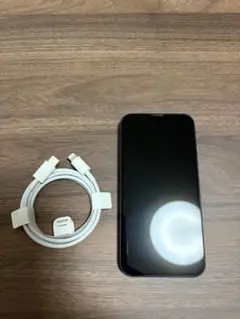 iPhone13mini 本体　ミッドナイト　ブラック 128G 充電ケーブル