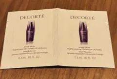 DECORTÉ リポソーム アドバンスト リペアセラム サンプル 2包