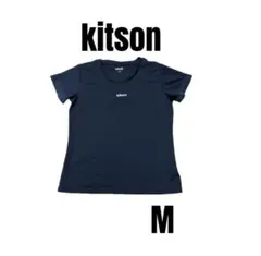 【kitson キットソン】美品　半袖Tシャツ　スポーツ　袖花刺繍　レディースM
