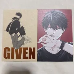 ギヴン　ポストカード　上ノ山立夏　2023 モノクロ